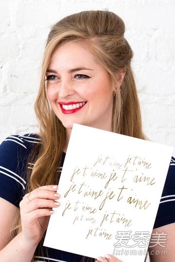 高级公主发带课程让马尾辫更迷人