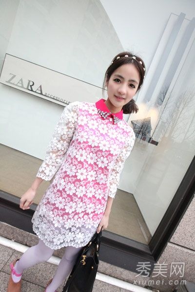 春装热卖推荐蕾丝雪纺元素流行