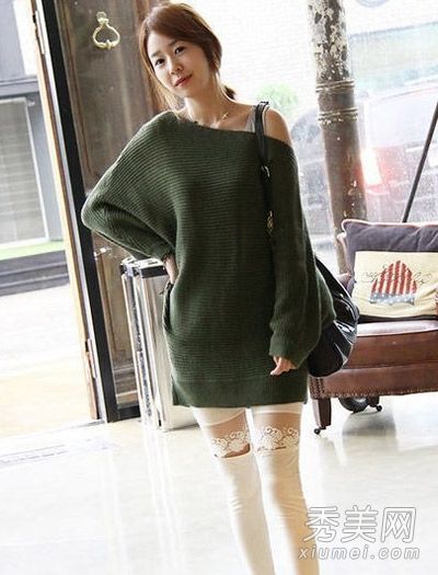 韩版秋装即使不显瘦，也可以显瘦。