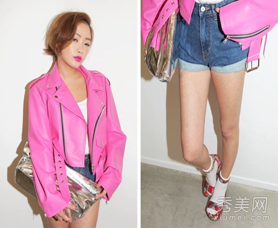 2103春装潮:短皮衣与“颜色”游戏