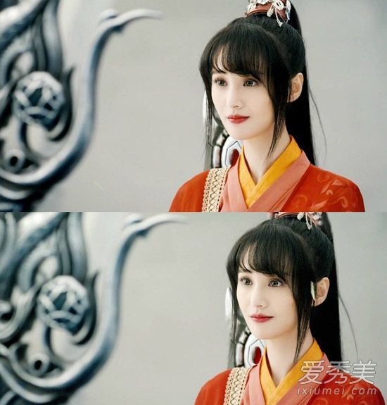 除了变瘦,“微笑”郑爽的选美皇后还有一个漂亮的发型。