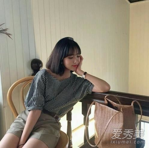 韩国小妹的中短发系列初秋打破了你不要讨论!