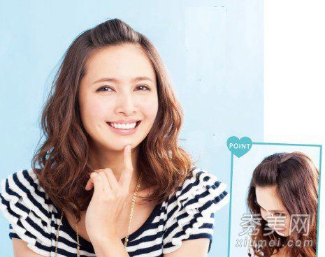 夏季刘海如何看起来好DIY公主范刘海扎头发