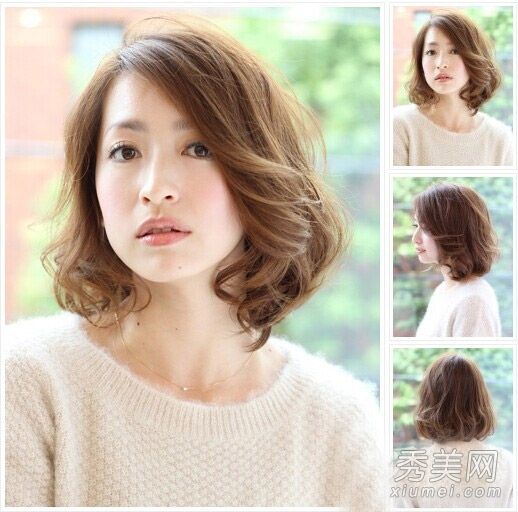 九种经典的梨形发型也适合头发较少的女孩。