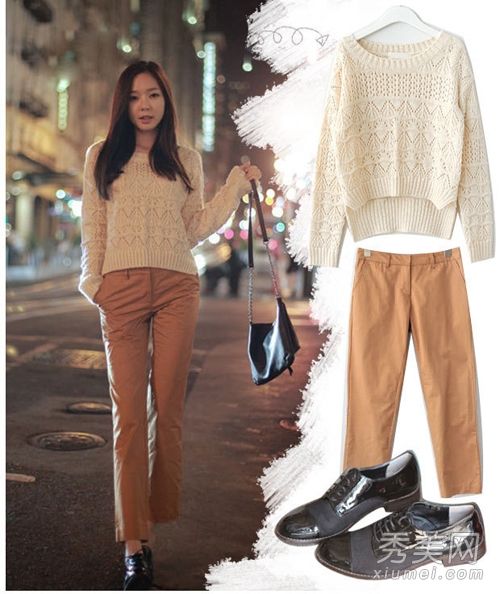如何搭配十种搭配方案的针织衬衫