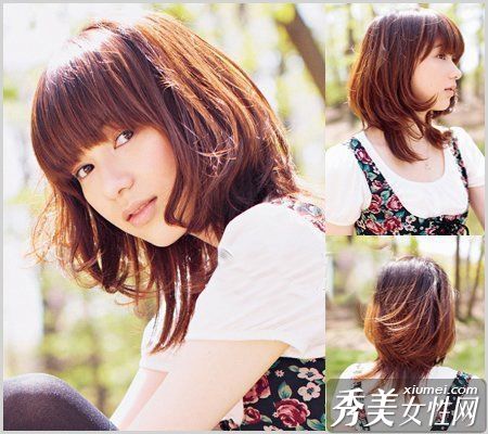 孙美女时尚发型秀动人心