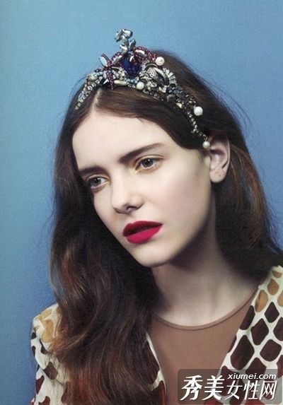 对比之美,复古化妆之美