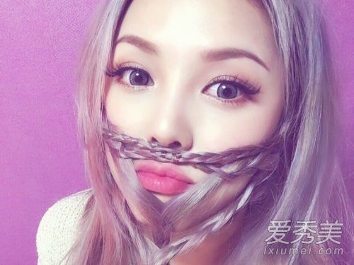 中长染发剂看起来什么颜色好
