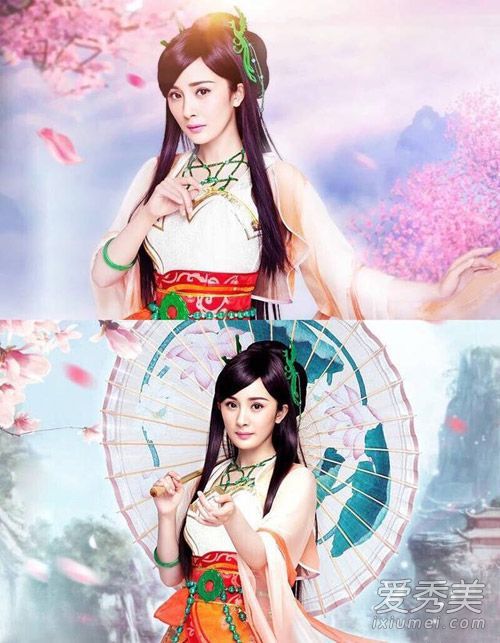 古装是美与价值的分水岭。唐嫣和杨蜜又被造型师骗了！