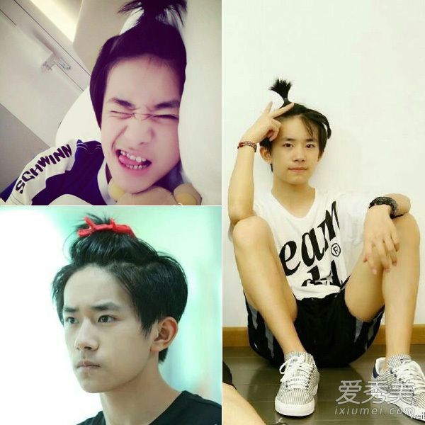 发型圈里的一个整洁的明星说苹果头会更适合夏天。