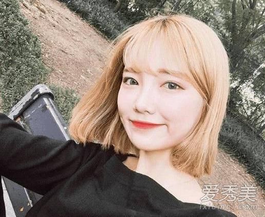 短发适合发色2017夏季流行发色短发
