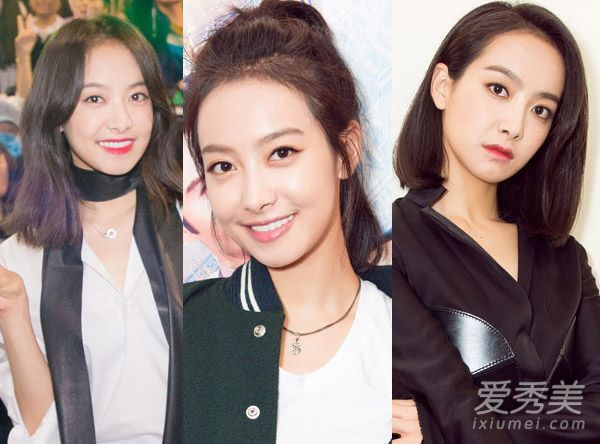 宋茜吊球头型超多!短发女孩,过来向她学习