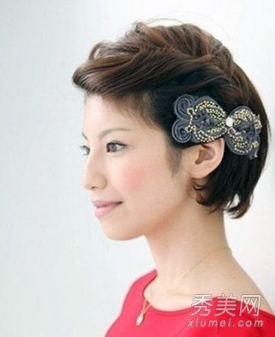 如何让短发变得美丽、优雅和甜美