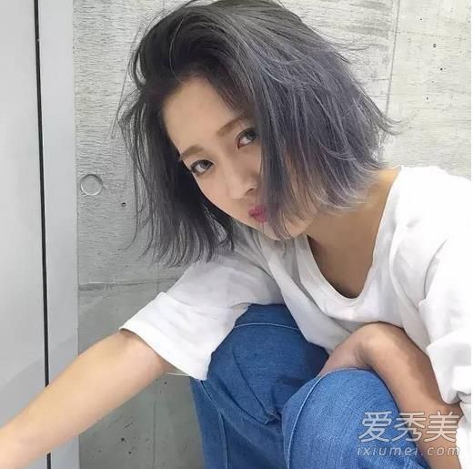 2018年流行的桃金和玫瑰紫的发色已经提前准备好了!