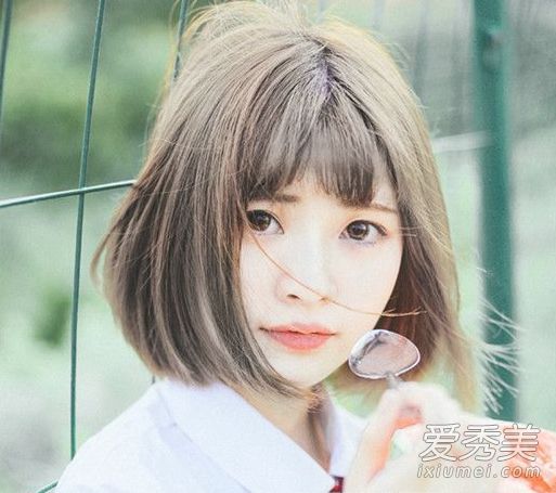 夏天留短发的女孩必须在头发新鲜的时候选择短发。