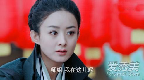 《朱仙》正在播出。女主持人赵的“碧瑶”发型很不错。
