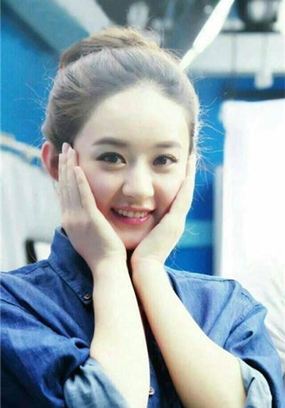 今年夏天,女演员更喜欢肉丸子头赵为最佳。