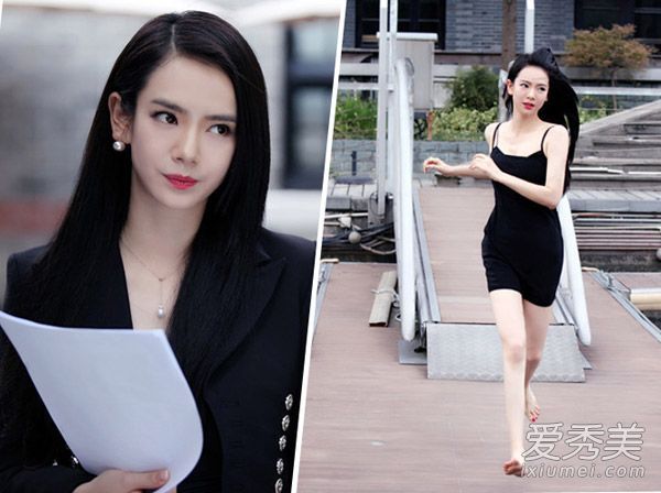 戚薇的长发回归屏幕这些明星的造型让你的眼睛明亮