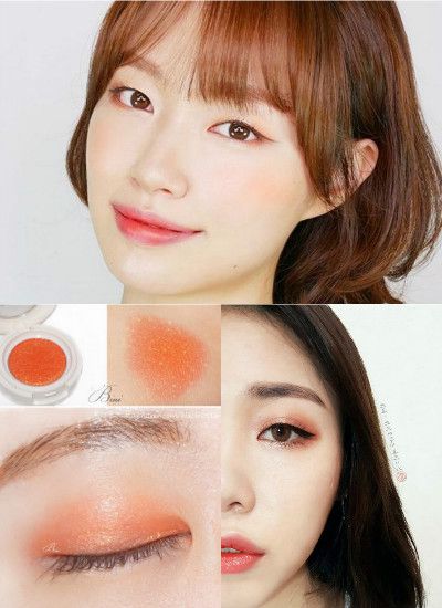 四大橙色眼妆为七夕的甜蜜约会增添了额外的亮点