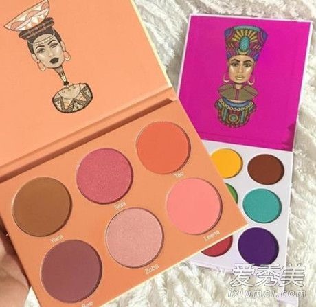 哪个国家的品牌juvia place是juvia place眼影板颜色测试