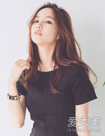 2015椭圆脸适合长发风格温柔的女神范