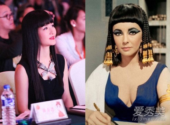 赵灿·李颖的娜娜的热眼睛刘海在夏天看起来怎么样?