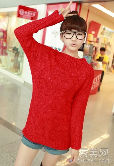 时尚毛衣秋冬时尚保暖搭配