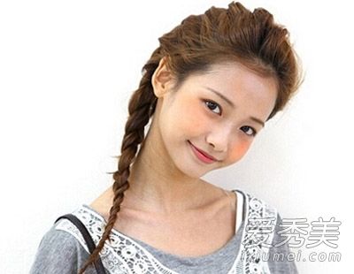 长发辫子发型DIY个性蝎子辫子