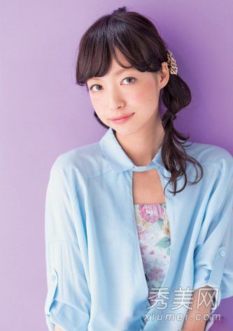 日本甜美发型编辑步骤细节打造女士气质