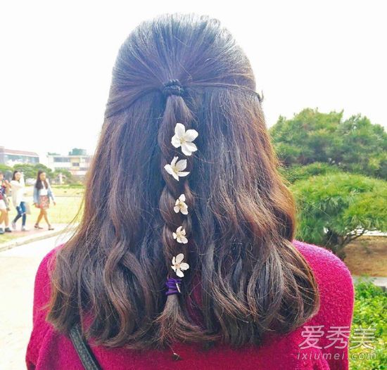 春天樱花限制!网友们穿的“樱花”发型很漂亮,冲着你哭。