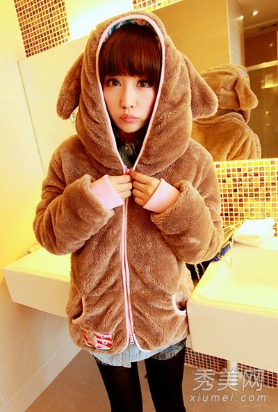 御寒服装时尚搭配保暖外套助一臂之力