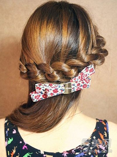 夏季长发搭配图浪漫小鲜最招桃花