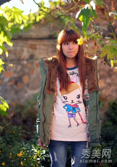 秋季外套与针织衬衫的搭配及新图案