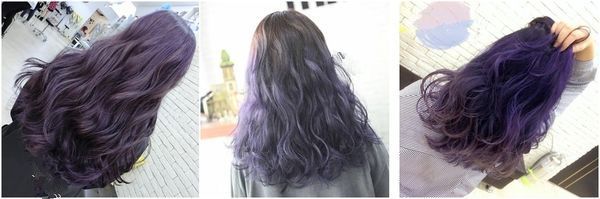 紫罗兰色头发好看吗2017流行紫罗兰色头发图片