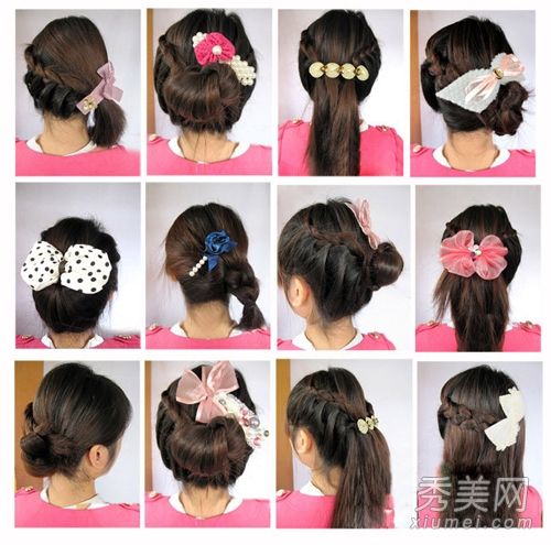 三幅韩式插图简单易学,富有气质。