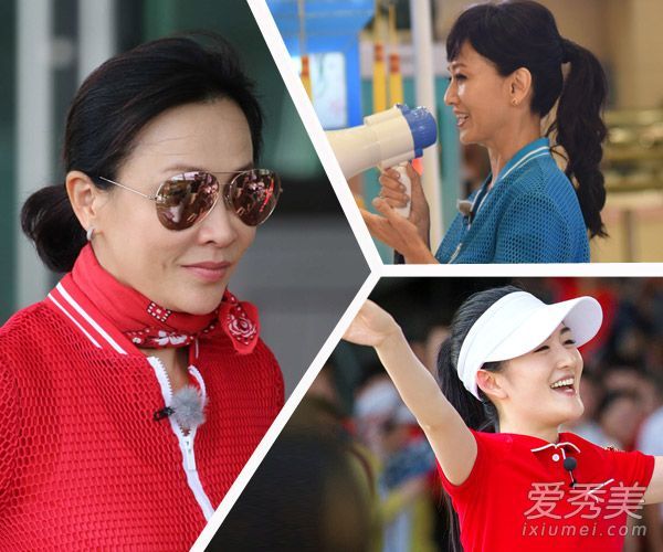 《我们来了》告诉你,在最热的日子里,女神们会扎马尾辫。