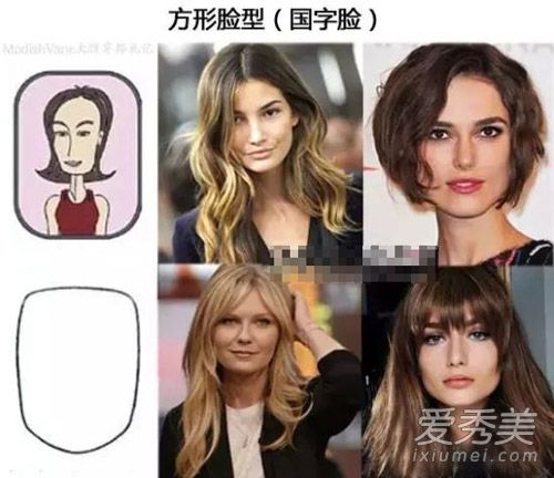 七种面部发型可以很快找到适合你的发型。