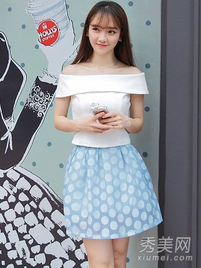 如何穿带衣领的宽肩MM让你的身体优雅