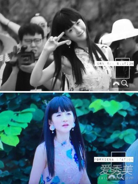 娜娜刚刚剪了一个整齐的刘海。许多人惊慌失措!