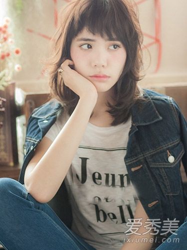 不长,不短。多尴尬啊。日本mm长发