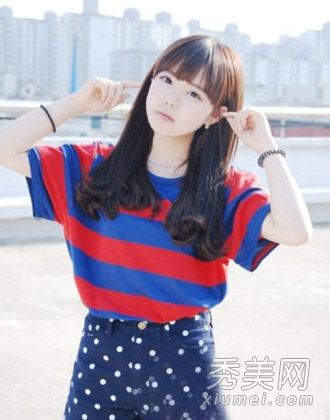 小脸适合发型图片9甜美发型MM最爱