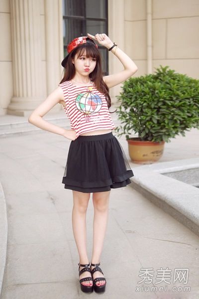 束腰夹克展示小蛮腰8搭配不重样