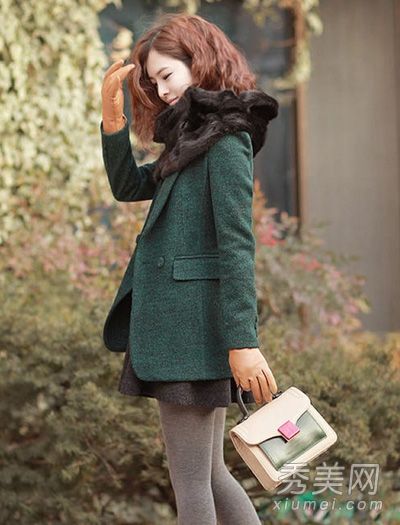 羊毛衫搭配技巧漂亮、甜美、可爱。