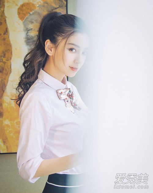 为什么杨颖如此美丽?