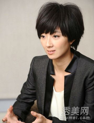 最受欢迎的女演员是短发女演员。谁更时尚?