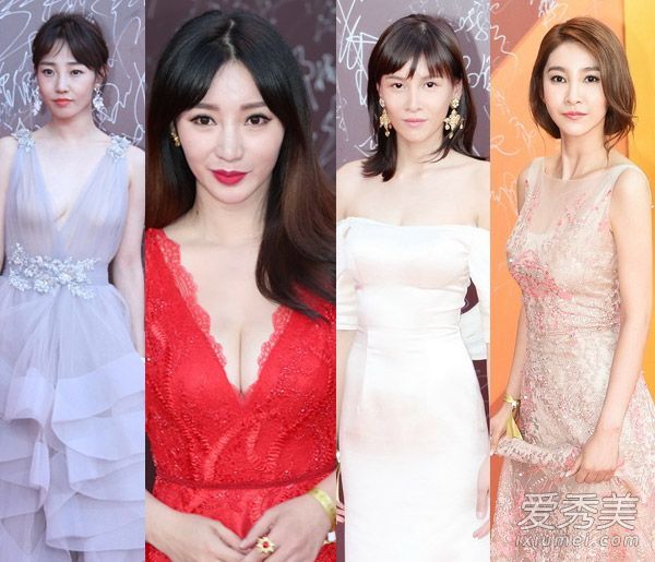 2016年華表頒獎典禮上，明星發型白百合讓許多女演員相形見絀