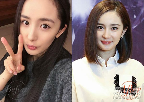 今年夏天,明星们的发色,杨幂,唐嫣和郑爽,都一度喜欢光。