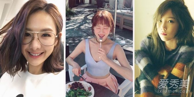 银河紫、晚霞红和森林绿是三种亮肤的天赐发色。