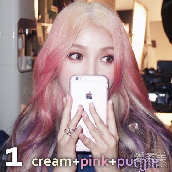 又是第一季了。春天女孩的头发看起来什么颜色好?