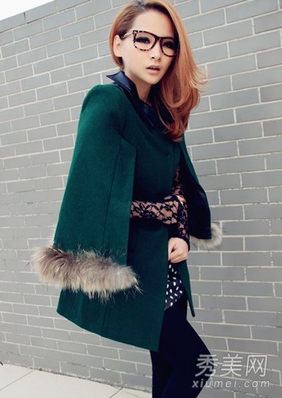羊毛大衣以漂亮的气质和韩范的风格最为迷人